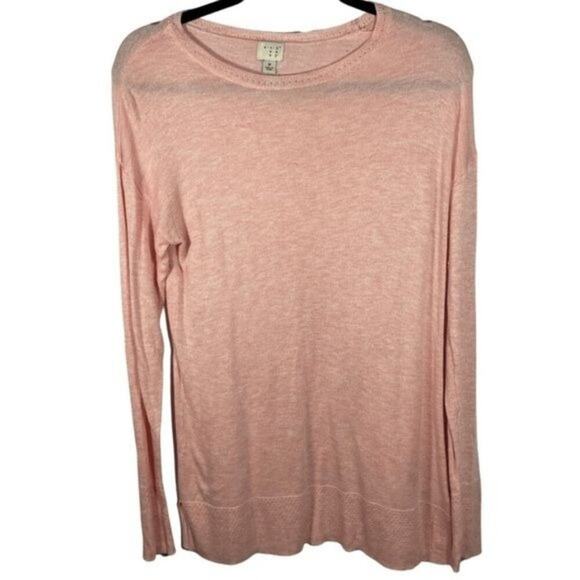 A New Day Crewneck Sweater, M, Pink - Picture 1 of 5